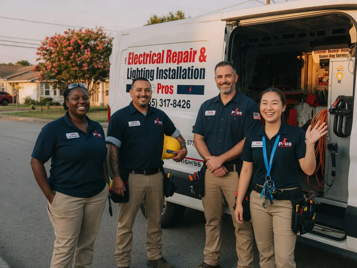 Licensed Electrician company in Keene, TX
